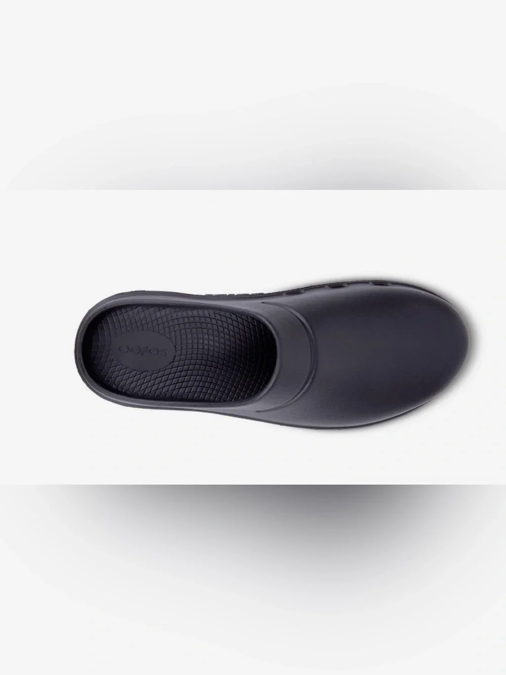 OOFOS black unisex slip on clog light weight flexible shoes New in box